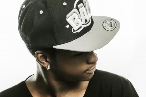 - BACK MOVEMENT - BLACK SILVER SNAPBACK CAP HEY! BACK!  COLLECTION