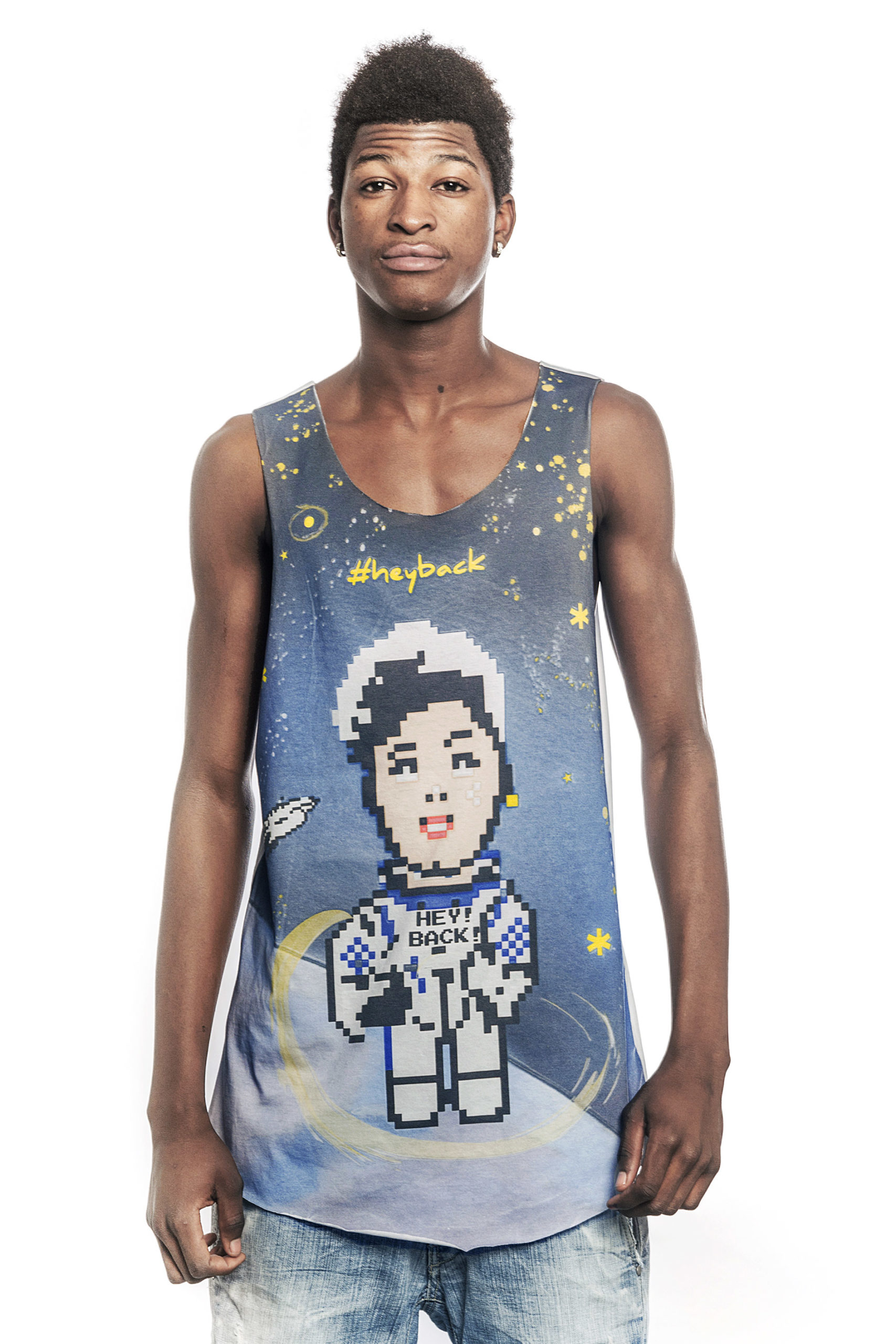 ASTROBACK TANK  HEY! BACK! SUMMER 2017 COLLECTION MAN
