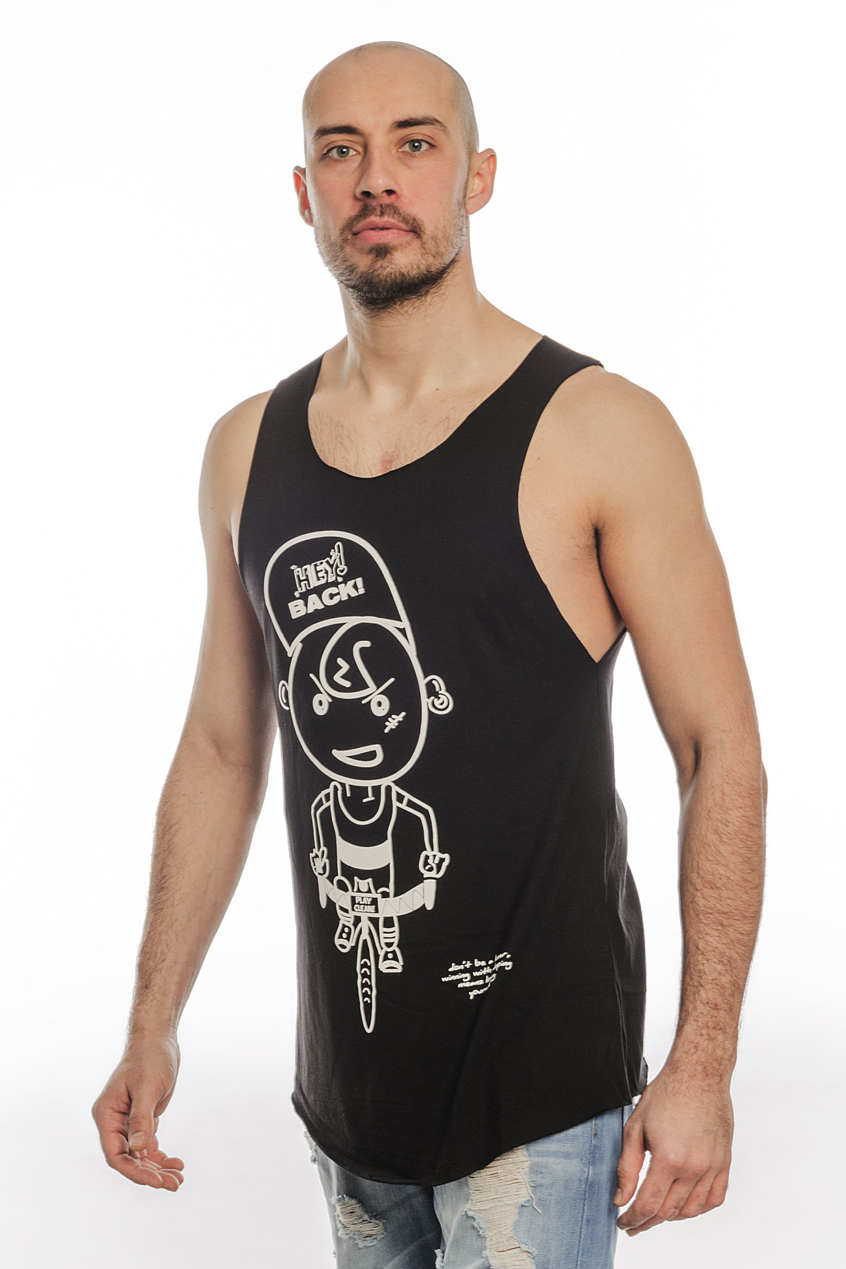 BLACK TANK MAN  – CYCLING – HEY! BACK! SUMMER17 COLLECTION
