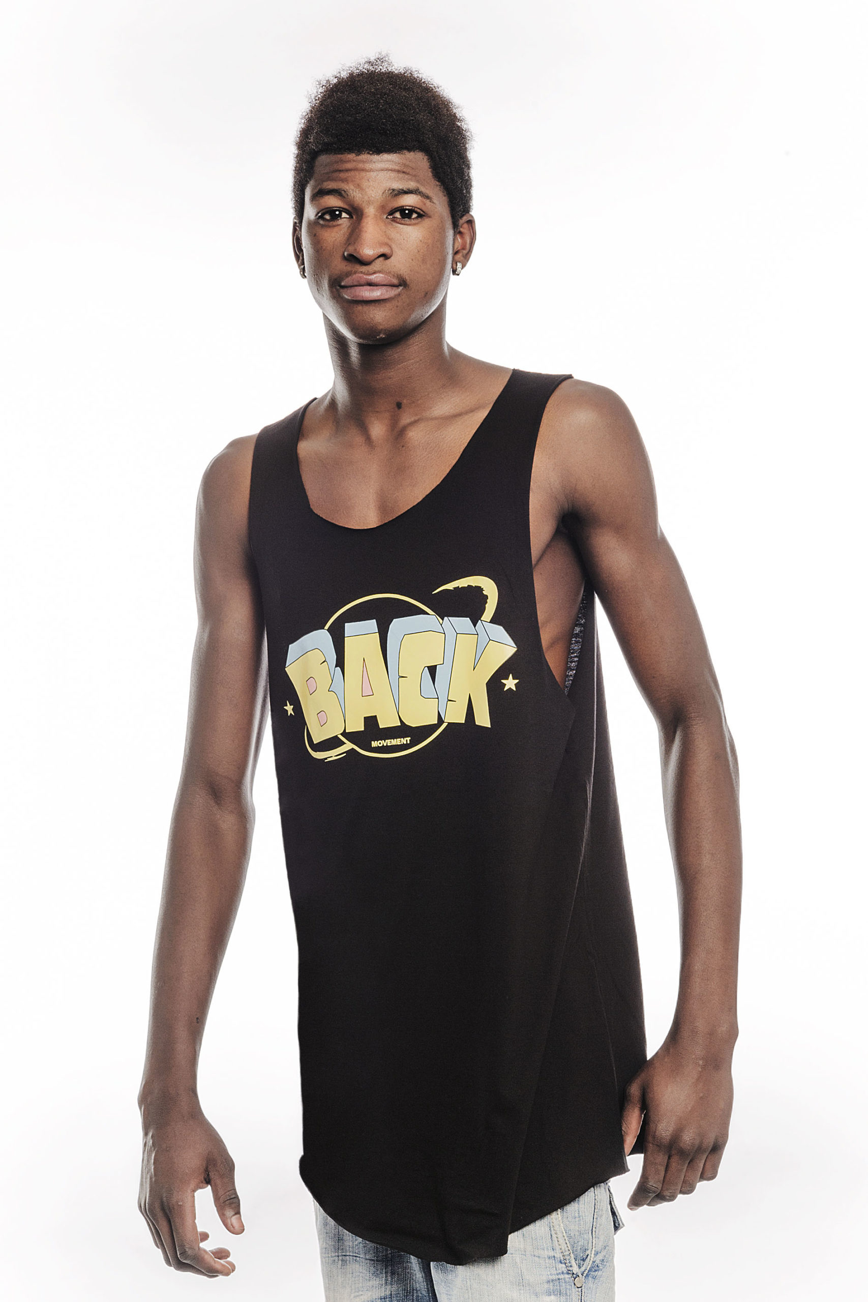 BACK AND YELLOW TANK HEY! BACK! SUMMER17 COLLECTION MAN